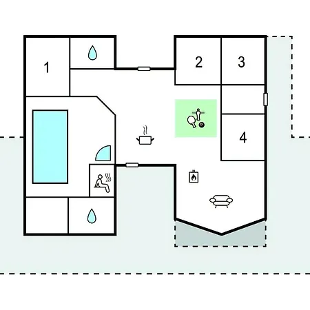 Vakantiehuis In With Sauna *